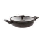 Sambonet Tıtan Pro Non-Stick Sığ Tencere Kapaklı 24 cm