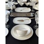 Rossev Yemek Takımı Elegance  Silver 83 Parça 12 Kişilik - Görsel 3