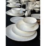 Rossev Yemek Takımı Elegance  Silver 83 Parça 12 Kişilik - Görsel 5