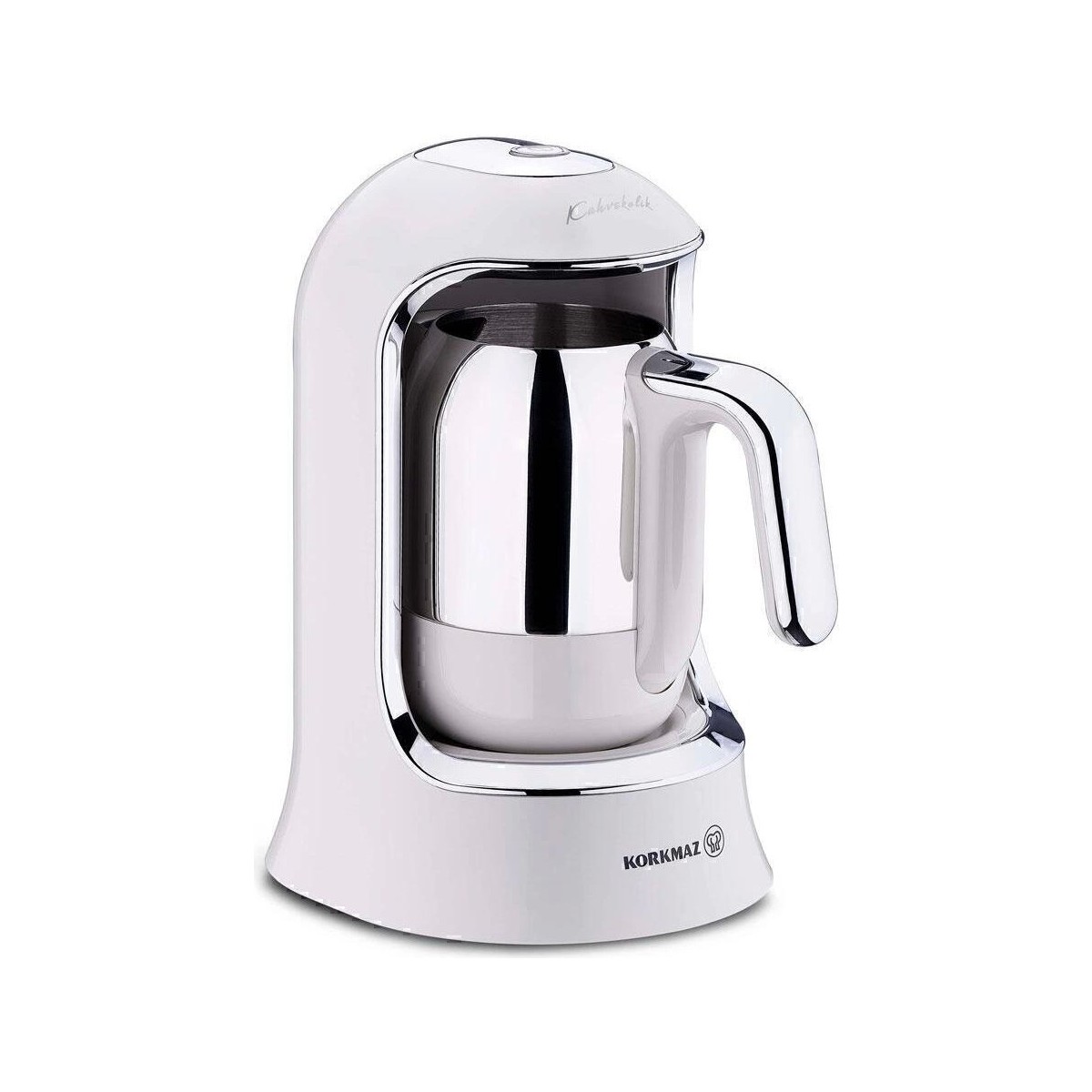 110000807318790.jpg Korkmaz Kahvekolik Otomatik Kahve Makinesi Vanilya - Görsel 1