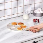 Karaca Mutfaksever Biogranit Döküm Waffle ve Pankek Tavası 26 cm – Dayanıklı, Yapışmaz ve Kolay Temizlenir - Görsel 2