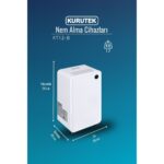 Kurutek KT12B Ev Tipi Nem Alma Cihazı - Görsel 3