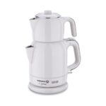 Korkmaz Çaytema Elekt. Çaydanlık VanilyaKrom 1.7 lt - Görsel 2