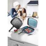 Lavonni 36 cm Çift Taraflı Döküm Balık Tavası - Görsel 2