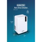 Kurutek KT-12I Ev Tipi Nem Alma ve Hava Temizleme Cihazı - Görsel 3