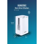 Kurutek Nem Alma & Hava Temizleme Cihazı Ev Tipi KT12H - Görsel 3