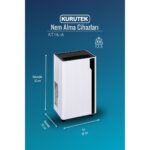 Kurutek KT16A Ev Tipi Nem Alma & Hava Temizleme Cihazı - Görsel 4