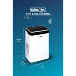 Kurutek KT20D Ev Tipi Nem Alma & Hava Temizleme Cihazı - Görsel 4