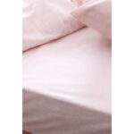 Madame Coco Odette Tek Kişilik %100 Pamuk Ranforce Baskılı Nevresim Takımı - Pudra - Görsel 5