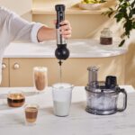 Karaca Prosteel 7 In 1 1000W Süt Köpürtücülü Mutfak Robotu Black - Görsel 2