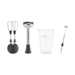 Karaca Prosteel 7 In 1 1000W Süt Köpürtücülü Mutfak Robotu Black - Görsel 3