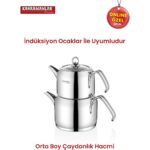 Kahramanlar Delux Orta Boy Çaydanlık Takımı - Görsel 5