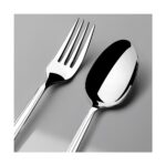 Nehir Milano Sade 12 Kişilik 60 Parça Kutulu Çatal Kaşık Takımı - Görsel 2