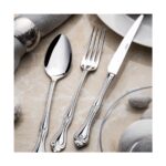 Nehir Lalezar Sade 12 Kişilik 89 Parça Kutulu Çatal Kaşık Bıçak Takımı - Görsel 4