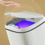 Baysa Akıllı Teknolojik Sensörlü Çöp Kovası - Mutfak Banyo Ofis 20 Lt Uv Işık Antibakteriyel Koku Geçirmez - Görsel 4