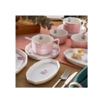 Emsan Fiore Porselen 32 Parça 6 Kişilik Kahvaltı Takımı - Görsel 5