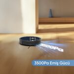 Şımart Katya Z Akıllı Robot Süpürge 2’si 1 Arada Islak Mop ve Yüksek Emiş Gücü - Görsel 2