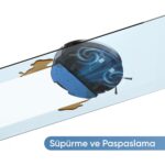 Şımart Katya Z Akıllı Robot Süpürge 2’si 1 Arada Islak Mop ve Yüksek Emiş Gücü - Görsel 3