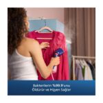 Philips STH5030/20 5000 Serisi El Tipi Buharlı Düzleştirici, Seyahat için Taşınabilir, Tak ve Çalıştır,  Lacivert, - Görsel 4