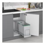 Starax S-2571 Raylı Çöp Kovası 24 Lt - Görsel 2