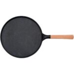 Brioni Diamond Döküm Krep Tava 28 cm Siyah Renk Yapışmaz Yüzey ile Sağlıklı Pişirme - Görsel 2