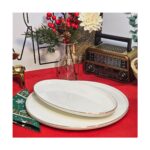 Gönül 26 Parça Bone Gold Porselen Yemek Takımı - Görsel 5