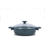ThermoAD | Karnıyarık Tenceresi | Love Serisi | 28 cm | Gri - Görsel 2