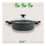 ThermoAD | Karnıyarık Tenceresi | Love Serisi | 22 cm | Gri