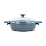 ThermoAD | Karnıyarık Tenceresi | Love Serisi | 22 cm | Gri - Görsel 2