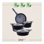 Thermoad | Tencere Seti | Pyro Serisi | 7 Parça | Gri