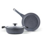 ThermoAD | Tencere Seti | Graneu Serisi | 3 Parça | Gri - Görsel 4