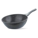 ThermoAD | Wok Tava | Granit Kaplama | 28 cm | Gri - Görsel 2