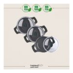 ThermoAD | Sahan Seti | Graneu Serisi | 6 Parça | Gri