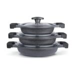 ThermoAD | Sahan Seti | Graneu Serisi | 6 Parça | Gri - Görsel 2