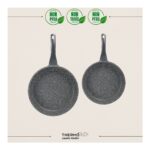 Thermoad Tava Seti Midas Serisi 2 Parça Gri 20cm-26cm
