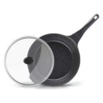 ThermoAD | Pyro Serisi | Granit Döküm | Derin Tava | 28 cm | Gri - Görsel 2