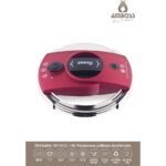 Amboss Cook Master 7 Parça Çok Fonksiyonlu Paslanmaz Çelik Buharlı Düdüklü Tencere Seti - Görsel 5