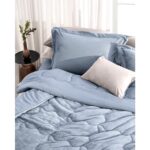Madame Coco Kaira Tek Kişilik Comforter Set - Indigo - Görsel 3