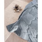 Madame Coco Kaira Tek Kişilik Comforter Set - Indigo - Görsel 4