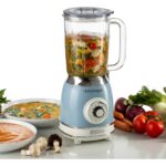 Ariete Vintage Kahvaltı Seti Su Isıtıcı Kettle + Smoothie Cam Blender + Ekmek Kızartma Makinesi Seti Mavi - Görsel 3