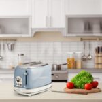 Ariete Vintage Kahvaltı Seti Su Isıtıcı Kettle + Smoothie Cam Blender + Ekmek Kızartma Makinesi Seti Mavi - Görsel 5