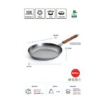 Woll Carbon Steel Kızartma Tavası 28 cm - Görsel 2