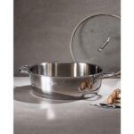 Madame Coco Nova Kısa Tencere - Çelik - 28 cm - Görsel 2