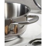 Madame Coco Nova Kısa Tencere - Çelik - 28 cm - Görsel 3