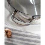 Madame Coco Nova Kısa Tencere - Çelik - 28 cm - Görsel 4