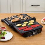 Karaca Gastro Grill Pro 2400W Izgara ve Tost Makinesi Kırmızı - Görsel 4