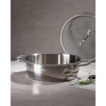 Madame Coco Nova Kısa Tencere - Çelik - 26 cm - Görsel 2