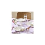 Karaca Stream Bone Universe 53 Parça 12 Kişilik Yemek Takımı Gold - Görsel 4