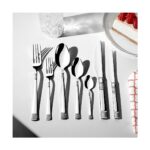 Nehir Dila Sade 12 Kişilik 89 Parça Kutulu Çatal Kaşık Bıçak Takımı