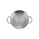 Nehir Sılver Mat Trend 26 cm Sığ Tencere - Görsel 4